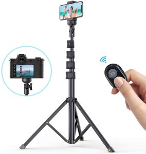 Phone Tripod Stand (with Bluetooth Remote)