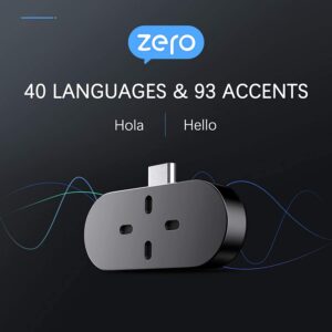 Timekettle Zero Language Translator Device & Voice Recorder