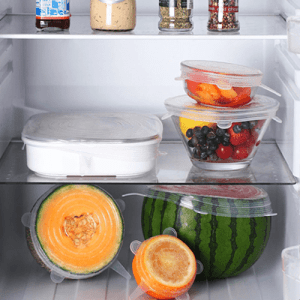 Eco Lids (Silicone Storage Covers for Leftovers!)